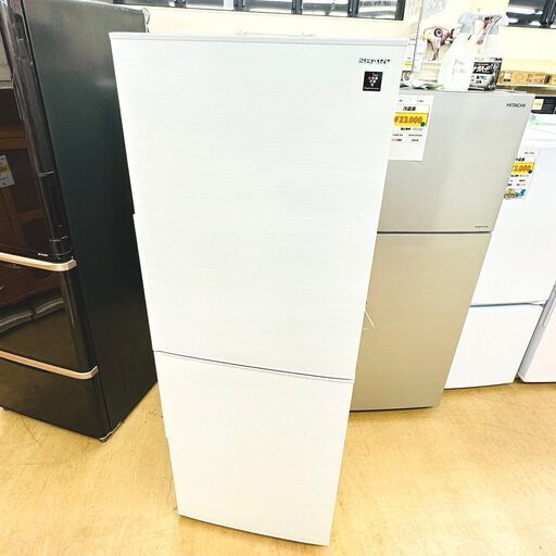 10/19【ジモティ特別価格】シャープ/SHARP 冷蔵庫 SJ-PD28F-W 2020年製 280L