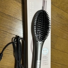 ブラシ型ヘアアイロンの画像