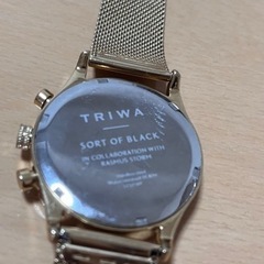 TRIWA   SORT of BLACKと movementin motion時計の画像