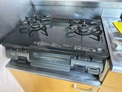 ガスコンロ　RINNAI RTE640BK2