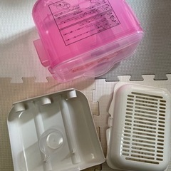 ミルトン専用容器＋ピジョン電子レンジスチーム＆薬液消毒ケースの画像