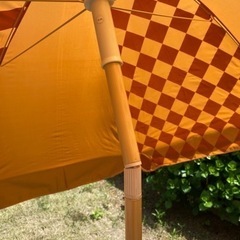 日除けパラソルの画像