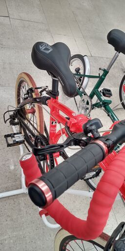 ☆ジモティ割あり☆ ドッペルギャンガー 折りたたみ自転車 赤