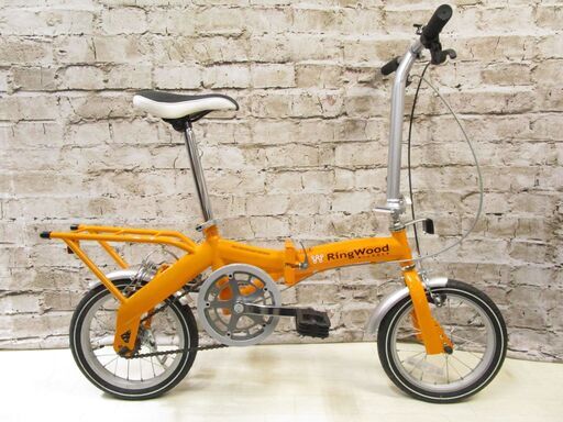 商談中 【美品】Ring Wood BICYCLE 14インチ 折り畳み自転車