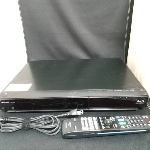 SHARP BDレコーダー BD-HDS32　純正リモコン付　中古品 シャープ 320GB AQUOS アクオス