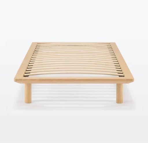 引取り決定しました】無印良品 シングルベッド 木製ベッド