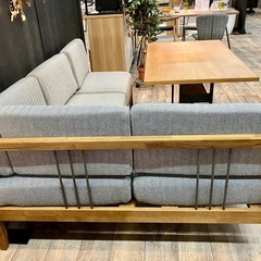 未使用展示品・半額】a.depeche ソール&ダメル リビングダイニング 3点 