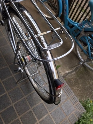 通学用自転車　ギアは内蔵されています！