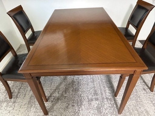 ＜CondeHouse/カンディハウス　ヴィンテージ　バートン ダイニングテーブル＞