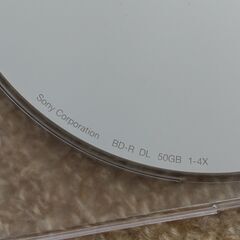 ブルーレイディスク（SONY BD-R DL5）の画像
