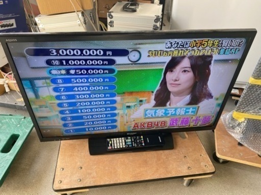 お薦め品‼️外付けHDD録画対応‼️シャープ32インチLED液晶テレビ2015年