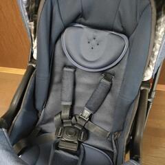 【定価5.5万円/21年購入】ピジョン A型ベビーカー 純正レインカバー付の画像