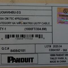 Panduit LANケーブル　20m PUC6AV04BU-EGの画像