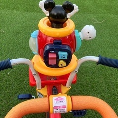 人気！idesポップンカーゴ三輪車ミッキーマウスの画像
