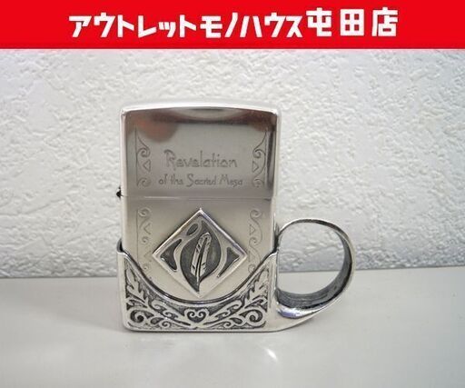 ZIPPO オイルライター Revelation of the Sacred Mesa 1999年製 ガンアクションホルダー付き ジッポー 火花確認済 ☆ 札幌市 北区 屯田