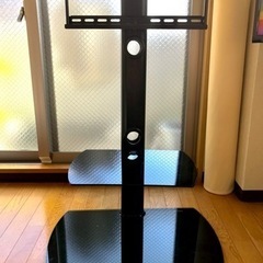 テレビスタンド　テレビ台 壁寄せ　棚　テレビスタンド   角度調...