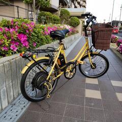 電動（回生）ノーパンク自転車20インチ