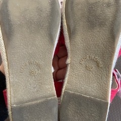 18センチ　サンダルの画像