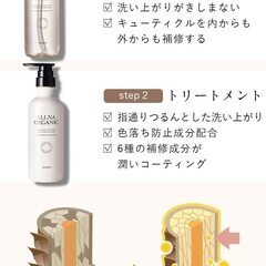 【新品・未使用】オルナ オーガニック ダメージケア シャンプー トリートメント セットの画像