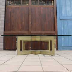 IDC OTSUKA(大塚家具)のデコレ センターテーブルです！スタイリッシュなデザインとグラデーションの美しいバスウッド材がモダンなインテリアのアクセントになるリビングテーブルです♪DD318の画像