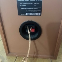 大幅値下げしました。ONKYO スピーカーの画像