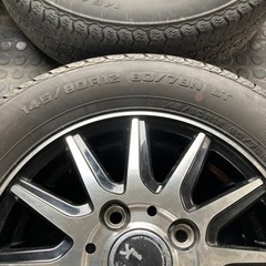 軽トラ、軽パンのタイヤホイールの画像