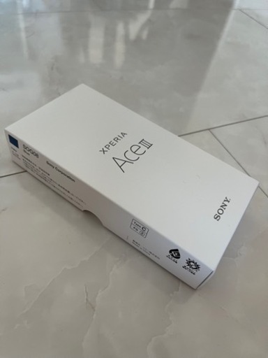 【新品】Xperia Ace III ブルー 64 GB 防水