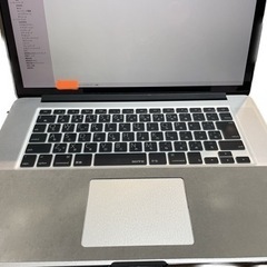 MacBookPro 15インチ メモリ16G  容量512G  2014年式 クアッドコア