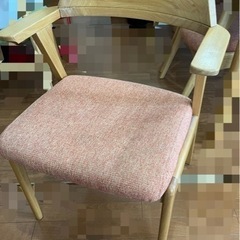 【お話中】無垢　オーク材　4人用ゆったりダイニングテーブルセットの画像