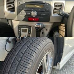 値下げ　車検付 MOVE  ムーブ　LA100S カスタムX  パールホワイト　プッシュスタートの画像