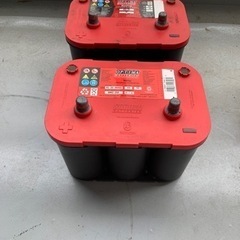 　OPTIMA  オプティマバッテリー　レッドトップｘ２　セットの画像