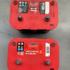 　OPTIMA  オプティマバッテリー　レッドトップｘ２　セットの画像