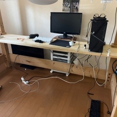 ロフトベッドデスク一体型
