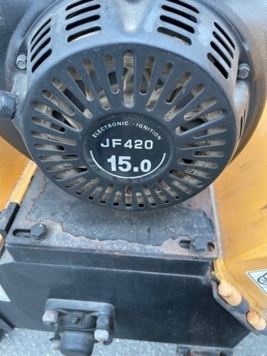 ☆中古品 ハイガー産業 エンジン粉砕機 ウッドチッパー 15馬力 JF420 動作問題無し☆
