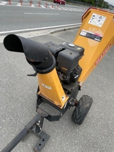 ☆中古品 ハイガー産業 エンジン粉砕機 ウッドチッパー 15馬力 JF420 動作問題無し☆