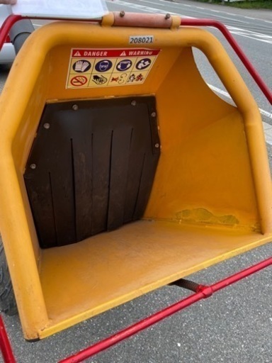 ☆中古品 ハイガー産業 エンジン粉砕機 ウッドチッパー 15馬力 JF420 動作問題無し☆