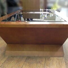 マルニ ガラステーブル 幅1350 奥行650 高さ360mm 家具 maruni センターテーブル 札幌市 厚別区の画像