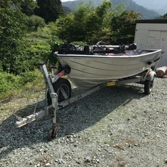 アルミボート トレーラー付き