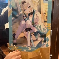ホロライブビジュアルボード交換して下さい。風間いろはを沙花叉クロ...