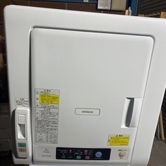 日立　衣類乾燥機　6kg 2017年製　DE-N60WV●AA04W007