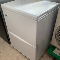 Haier/ハイアール 2ドア冷凍庫 上開き＋引き出し チェストタイプ 110L JF-ND110F 2017年製【ユーズドユーズ名古屋天白店】JO6-19