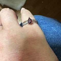 ルビーの指輪　フリーサイズ