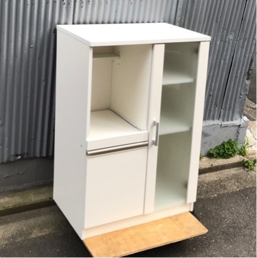 ニトリ　収納付きレンジラック　