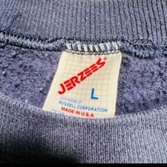 90s USA ジャージーズ スウェット トレーナー ネイビー ...