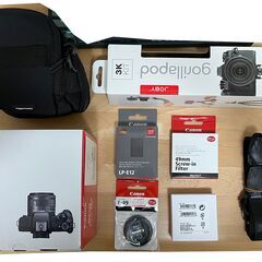 Canon EOS Kiss M2 レンズキット 届いてすぐ使えるセット品です