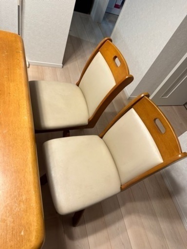 ダイニングテーブル 5点セット 引き取り限定