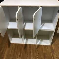 二段収納の画像