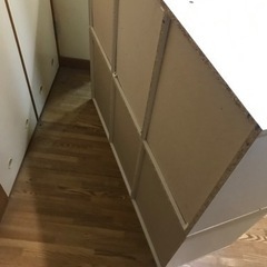 二段収納の画像