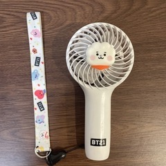 BT21 ハンディファン JIN 充電式