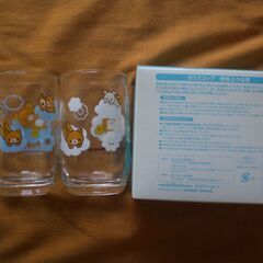 rirakkuma　リラックマ　グラス　２set　未使用の画像